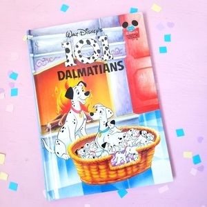 1995 Vintage Disney 101 Dalmatians Book